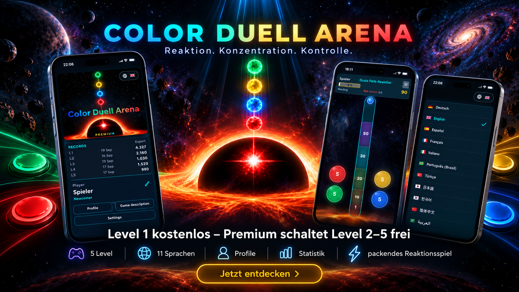 Color Duell Arena Überblick